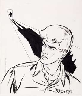 Tibet | Ric Hochet, illustration Ã  l’encre de Chine pour… | Millon