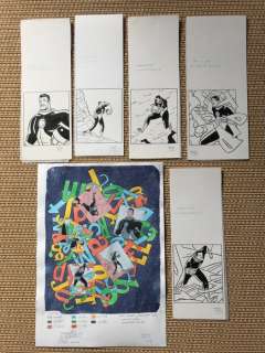 Torres, Daniel - 5 Dessin original + couleur originale - Roco Vargas - 1987 | Catawiki