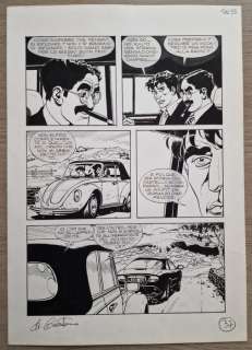 Casertano, Giampiero - 1 Original page - Dylan Dog - n. 220 "Concorrenza sleale" - 2004 | Catawiki