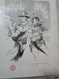 Bocci, Alessandro - 1 Original drawing - Tex & Kit - 2024 | Catawiki