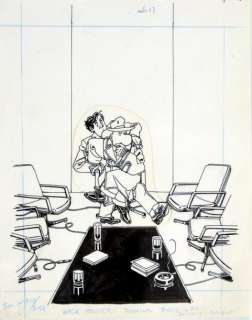 Pétillon, René | Les disparus d’Apostrophes Encre de chine pour cette co | Coutau Bégarie