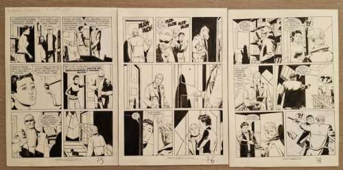 Mammucari, Emiliano - 3 Original page - Napoleone - n. 48 "Angeli nella guerra" - 2005