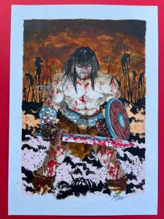 Rafael Ortiz - 1 Original drawing - Conan - The Barbarian | Catawiki
