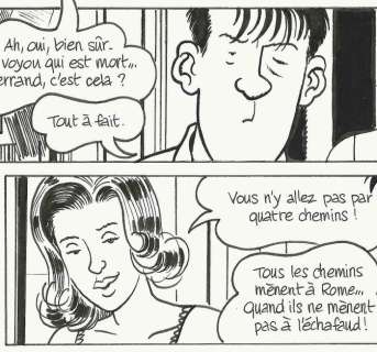 Ravard, François - 1 Original page - Nestor Burma T13 - Les rats de Montsouris - 2020 | Catawiki