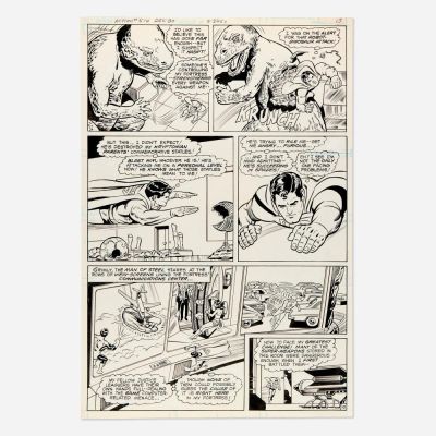 Lot 124 - Curt Swan and Frank Chiaramonte, Superman #514 Story Page 13 Original Art (DC Comics, 1980) | Landry Pop Auctions