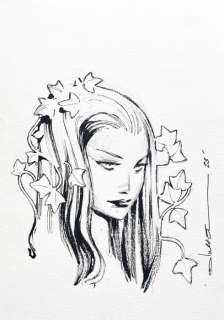 Coipel, Olivier - 1 Original drawing - Poison Ivy | Catawiki