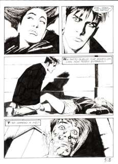 Roi, Corrado - 1 Original page - Dylan Dog Maxi #14 - "Paranoia" - 2001 | Catawiki