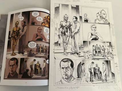 Andronik, Filip / Mavric, Senad - 1 Original page - L’Homme de l’année 1927 T12 - Le Robot de Metropolis - 2017 | Catawiki