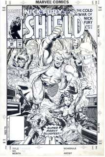 Paul Abrams Charles Barnett Iii - Nick Fury Agent of S.H.I.E.L.D Issue 40