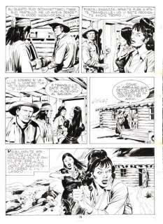 Ticci, Giovanni - 1 Original page - Tex #272 - "il disertore" - 1983 | Catawiki