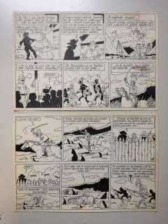 De Moor, Bob - 1 Original page - De Nieuwe avonturen van Tijl Uilenspiegel 4 - De Zwarte ossewagen - 1951 | Catawiki