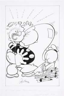 Skipper Skræk hæfte 110 - original side - George Wildman | ComicGarden