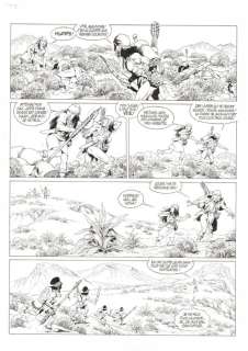 Mitton, Jean-Yves | Original page (p.7)  - Quetzalcoatl 5  - Le Putain et le Conquistador  - (2003) | Catawiki