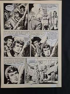 EsseGesse - 1 Original page - Il Comandante Mark - Il Rito di Sangue - 1980 | Catawiki