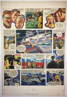 Hampson, Frank | Original page  - (p. 30)  - Dan Dare Annual 1974  - The Red Moon Mistery  - (1974) | Catawiki