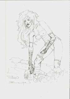 John Bolton - 1 Original preliminary drawing - Shame | Catawiki