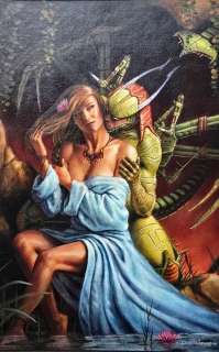 Cleavenger, Dorian - 1 Original colour drawing - The Cave | Catawiki