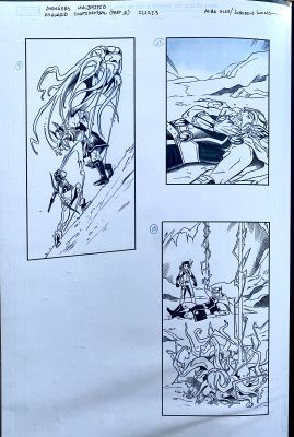 Alba Glez, Walden Wong | Avengers Unlimited Asguard Confidential (part II) panels 21-23 | Walden Wong