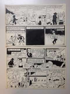 De Moor, Bob - 1 Original page - De Nieuwe avonturen van Tijl Uilenspiegel 4 - De Zwarte ossewagen - 1951 | Catawiki