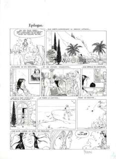 Ferry - 1 Original page - Les chroniques de Panchrysia T3 - Les Statues - 1997 | Catawiki
