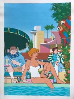 Torres, Daniel - 1 Original colour drawing - Ilustración Newsweek - 2000 | Catawiki