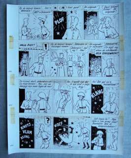 Pom (Van Hove, Jozef) - 1 Original page - Piet Pienter en Bert Bibber - Buldaarse Rhapsodie - 1958 | Catawiki