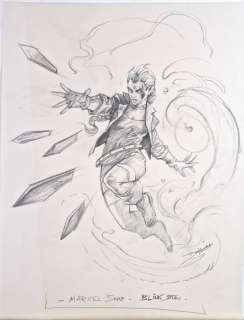 Dal Lago, Alberto - 1 Original preliminary drawing - Marvel Snap collectible card game - Blink - 2023 | Catawiki