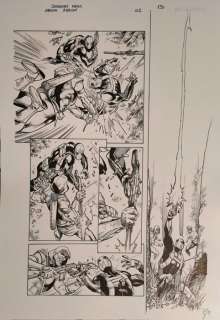 Diogenes Neves (Blue Lines) + Vicente Cifuentes (Inker) - 1 Original page - Green Arrow - Green Arrow #2, Page 13 | Catawiki