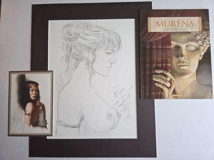 Philippe DeLaby - Naakte Lollia uit de serie Murena. | Catawiki