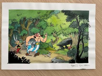 Rypert, Fabien - 1 Original colour drawing - Astérix - 2021 | Catawiki