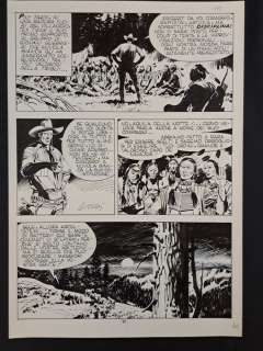 Ticci, Nizzi - 1 Original page - Tex Le Colline del Vento - 1990 | Catawiki