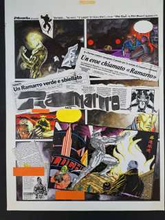 Palumbo, Giuseppe - 1 Original page - Ramarro: Silly Tragedies - 1991 | Catawiki