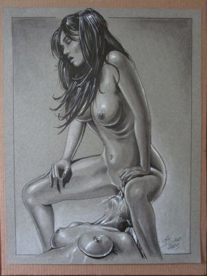 Ducarteron, David - 1 Original drawing - Luxuria | Catawiki