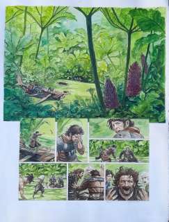 Laura Zuccheri - 1 Original colour page - Thellus - 2024 | Catawiki