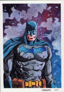 Caracuzzo, Giancarlo - 1 Original colour drawing - Batman - 2025 | Catawiki