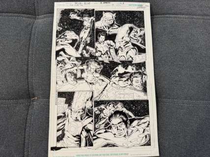 Pascal Alixe - 1 Original page - Green Lantern - #17 - 2007 | Catawiki