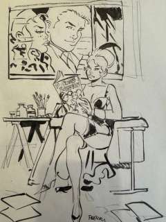 Meynet, Félix - 1 Original preliminary drawing - Mirabelle | Catawiki