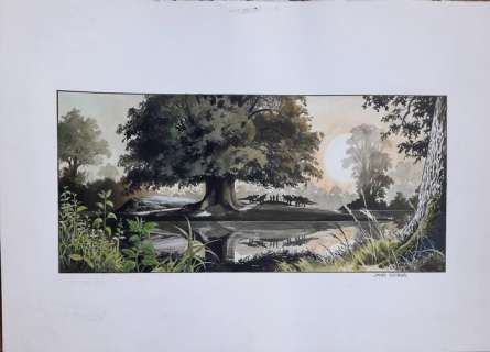 Zuccheri, Laura - 1 Original colour drawing - Les Epee de Verre - the Gather - 2005 | Catawiki