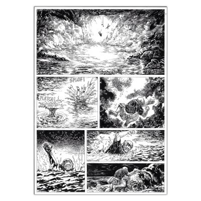 Amaury Bündgen | Deter - Planche originale 95 | Achetez de l’Art