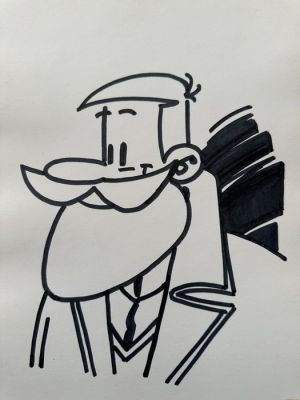 Macherot, Raymond - 1 Original drawing - Clifton | Catawiki