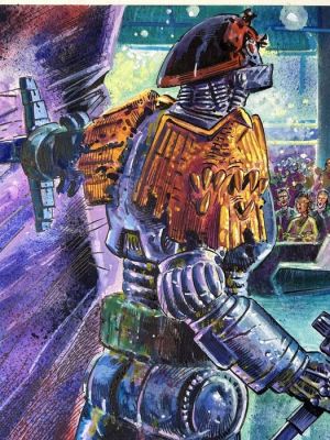 Benet, Manuel - 1 Original colour page - Judge Dredd - Crime Swoop - 1998 | Catawiki