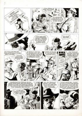 Mitton, Jean-Yves - 1 Original page - De Silence et de Sang T9 - Je n’étais même pas là... - 1995 | Catawiki