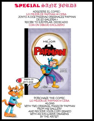 Joaquín Cera | Especial Sant Jordi 2026 – Cómic: Lo mejor de Pafman – Cera | Origin Of Comics