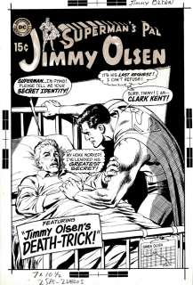 Curt Swan, Neal Adams - Superman‘s Pal, Jimmy Olsen #121 Cover (Neal Adams Inks!) 1969