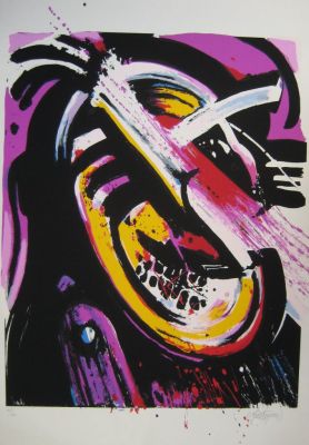 John Christoforou – visage violet | FieldArts