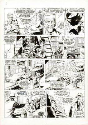 Mitton, Jean-Yves - 1 Original page - De Silence et de Sang T9 - Je n’étais même pas là... - 1995 | Catawiki