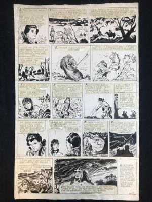 Breccia, Alberto - 1 Original page - Historia in un Castillo | Catawiki