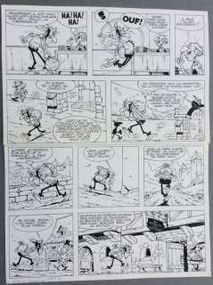 Remacle, Marcel | original plate (p.5)  - Vieux Nick 16  - â€œLa Prise de Canapecheâ€  - (1972) | Catawiki