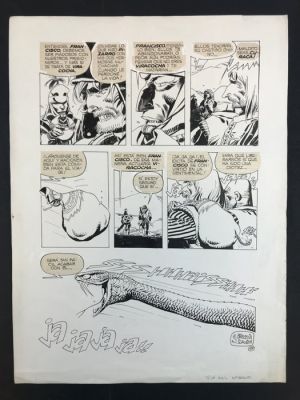 Breccia, Enrique - 1 Original page - La Pietà di Viracocha | Catawiki