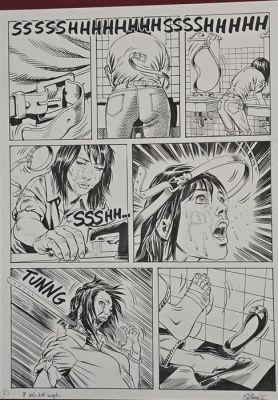 Simeoni, Gigi - 1 Original page - Dylan Dog #368 - "Il passo dell’ Angelo" pag. 7 | Catawiki